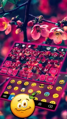 Red Flowers Theme android App screenshot 2