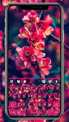 Red Flowers Theme android App screenshot 4